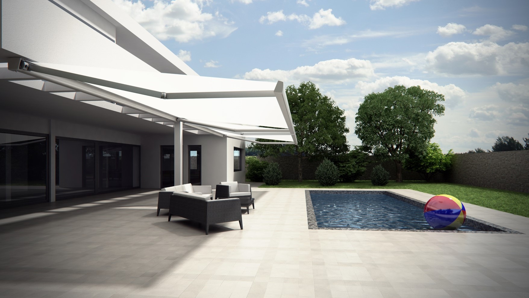 Store banne coffre Sirocco